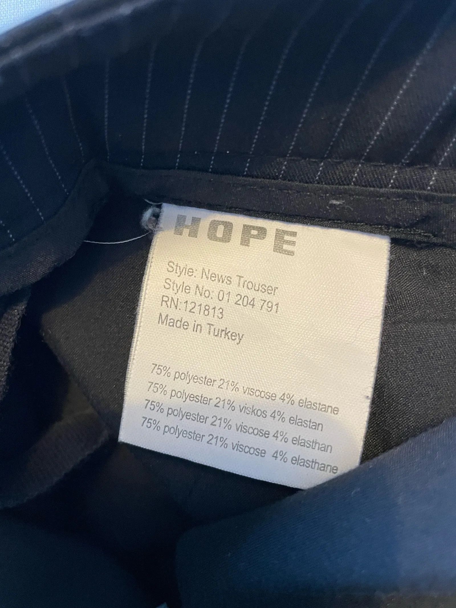 Hope Hope News trouser Pants Size 26" / US 2 / IT 38 - 3 Thumbnail