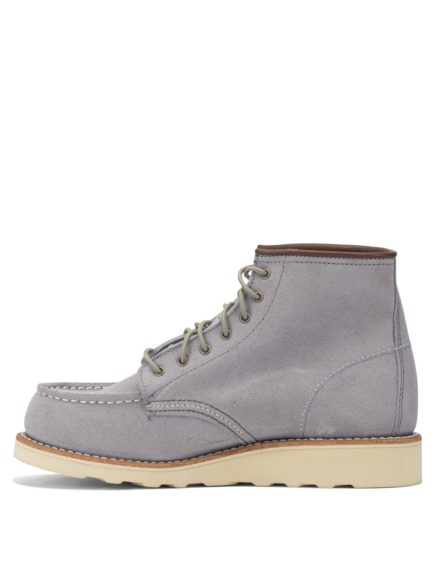 Red Wing Red Wing Shoes 6'' Moc Toe 3300 Dusty Lavender Abilene Lace-Up Ankle Boots US 9 Women - USA Duties Paid Size US 9 / IT 39 - 3 Thumbnail