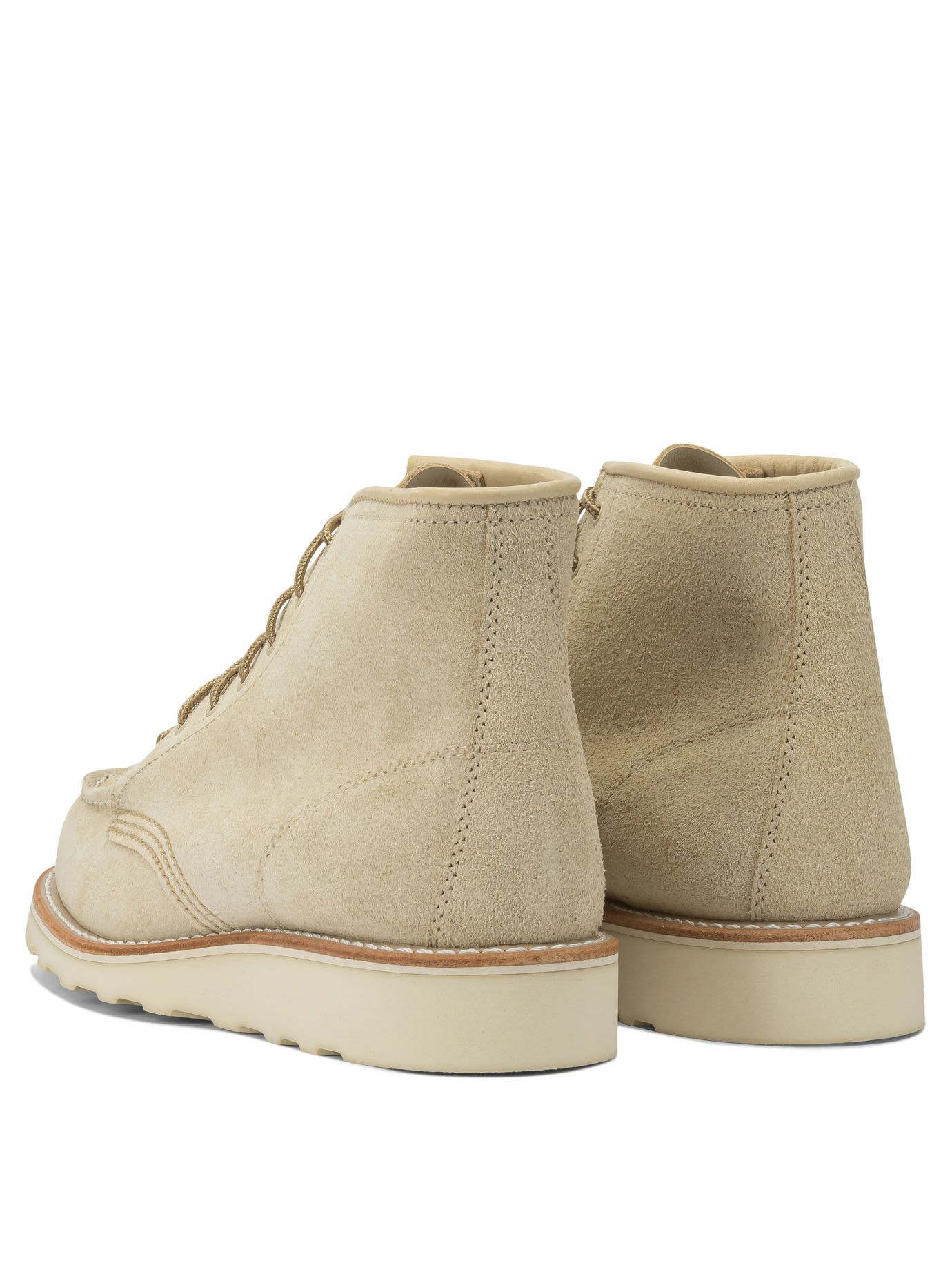 Red Wing Red Wing Shoes 6'' Moc Toe 3328 Cream Abilen Lace-Up Ankle Boots US 7 Women - USA Duties Paid Size US 7 / IT 37 - 4 Thumbnail