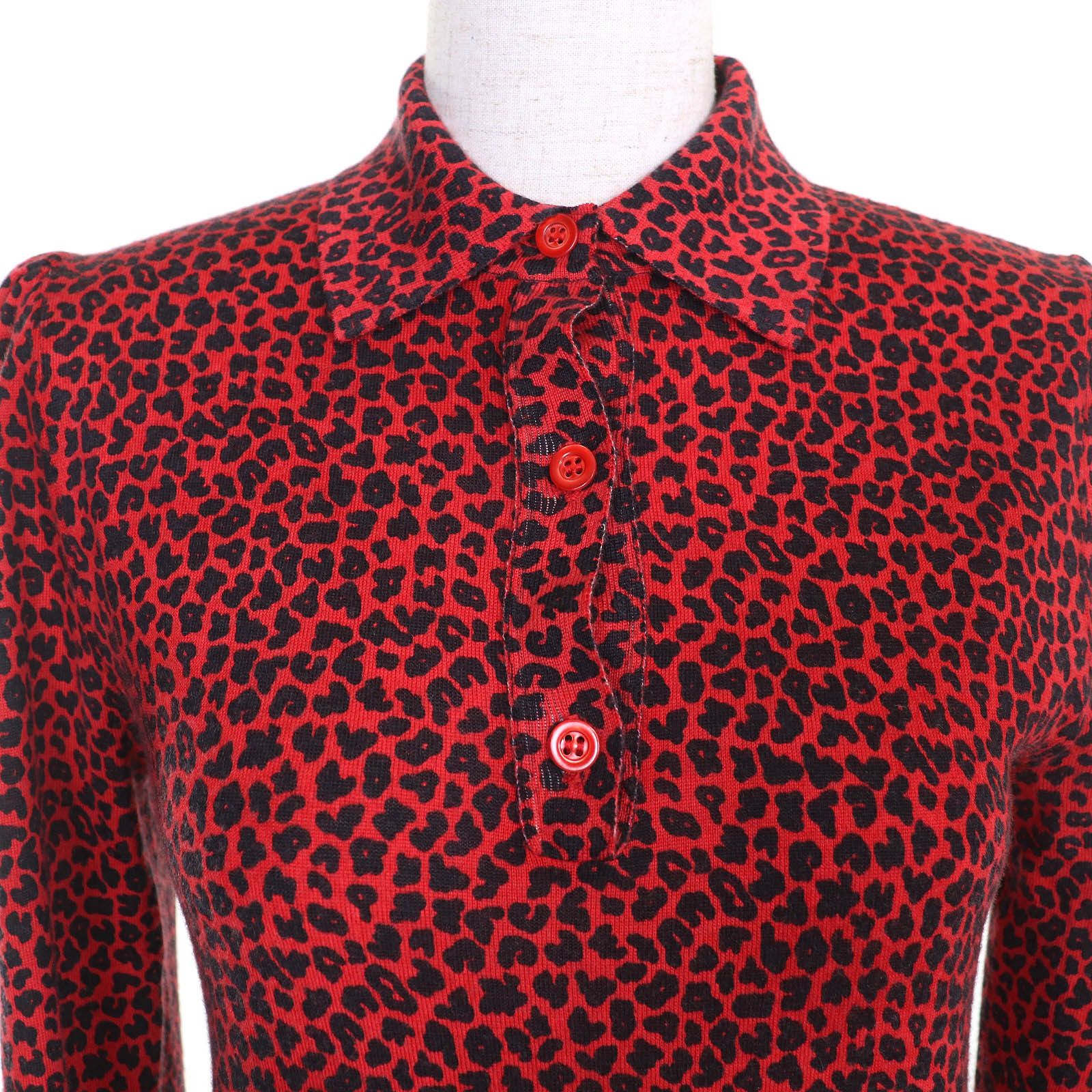 Dior Dior Christian Dior Leopard Pattern Bee Embroidery Cashmere Knitwear Others Tops 144S71AM120 DUTY FREE for USA Size ONE SIZE - 4 Thumbnail