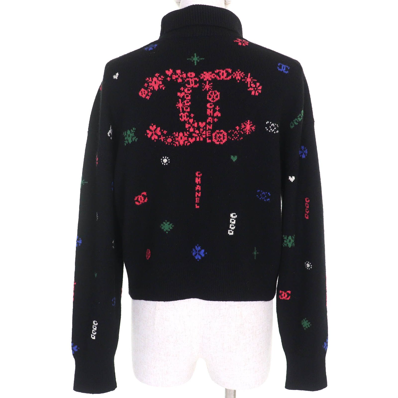 Chanel Chanel Chanel COCO Mark Cashmere Knit Sweater Others Tops P70647 DUTY FREE for USA Size ONE SIZE - 3 Thumbnail