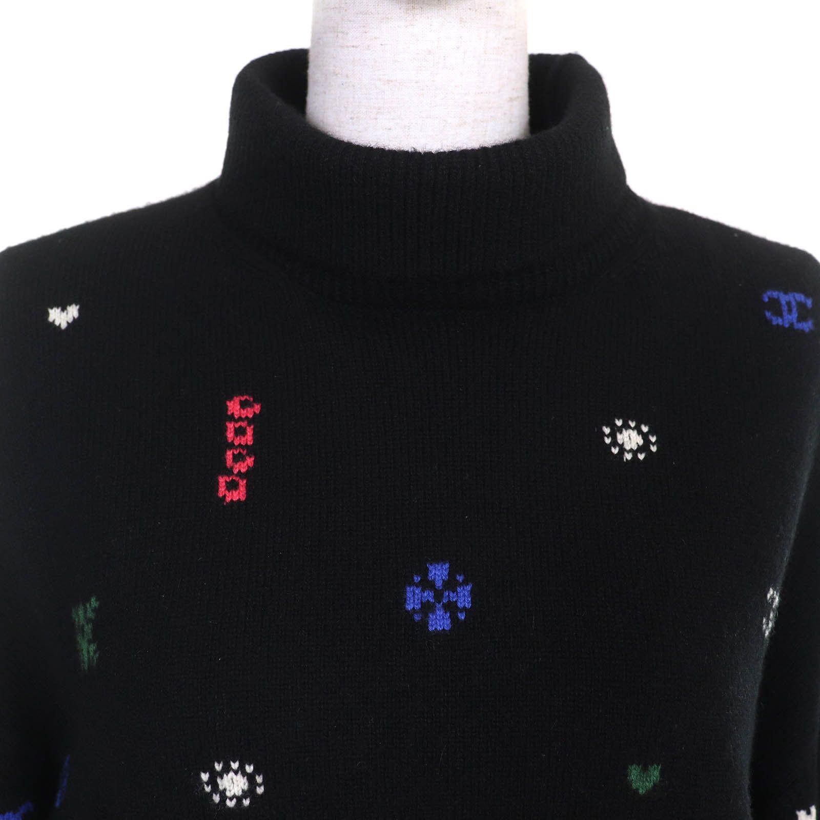 Chanel Chanel Chanel COCO Mark Cashmere Knit Sweater Others Tops P70647 DUTY FREE for USA Size ONE SIZE - 4 Thumbnail