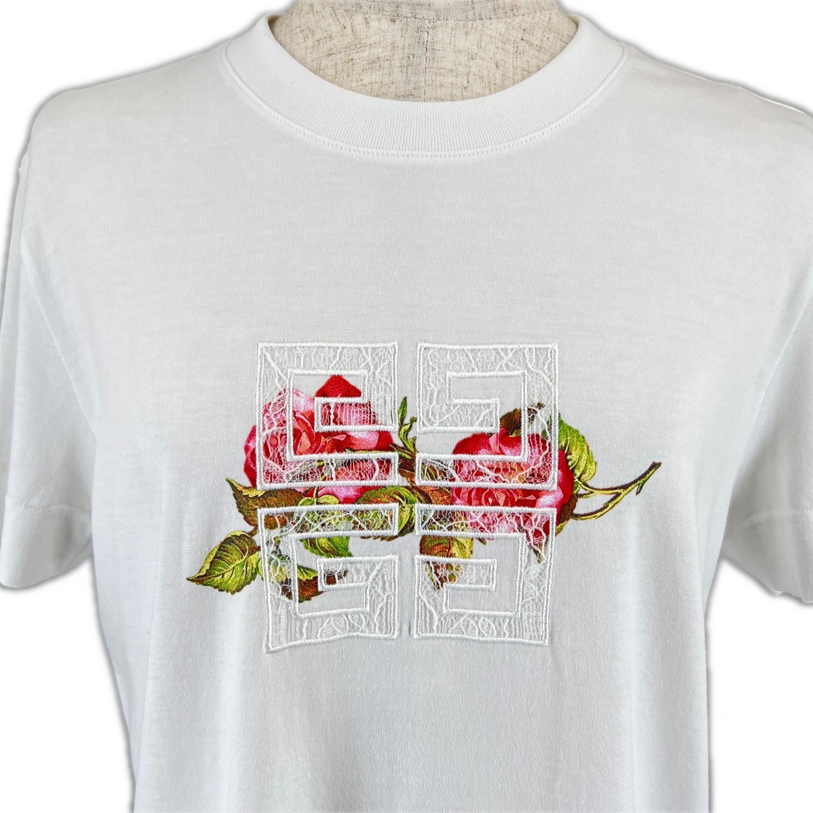 Givenchy Givenchy Givenchy Cotton T-shirt Cotton T-Shirts BW70AS3YP7 DUTY FREE for USA Size ONE SIZE - 4 Thumbnail