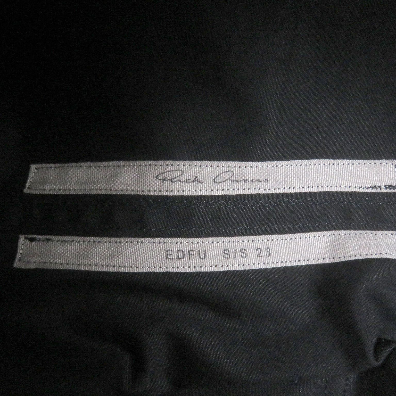 Rick Owens Rick Owens Rick Owens Mastodon Mega Cargo Long Pants Others Pants RU01C4337 DUTY FREE for USA Size ONE SIZE - 5 Thumbnail