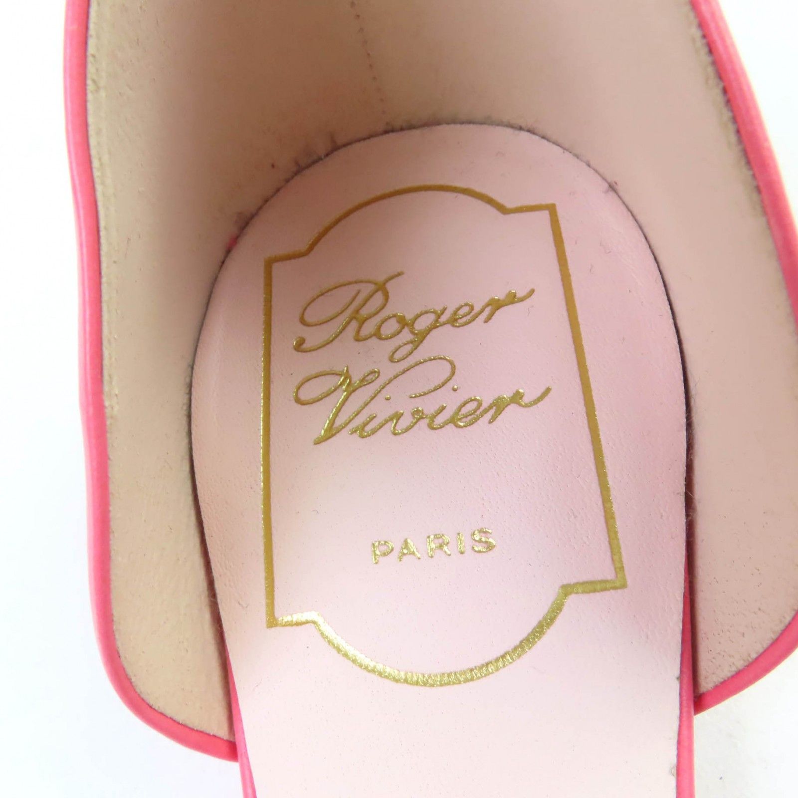 Roger Vivier Roger Vivier Roger Vivier Trumpet Ballerina Flat Leather Pumps Leather Shoes DUTY FREE for USA Size ONE SIZE - 9 Thumbnail