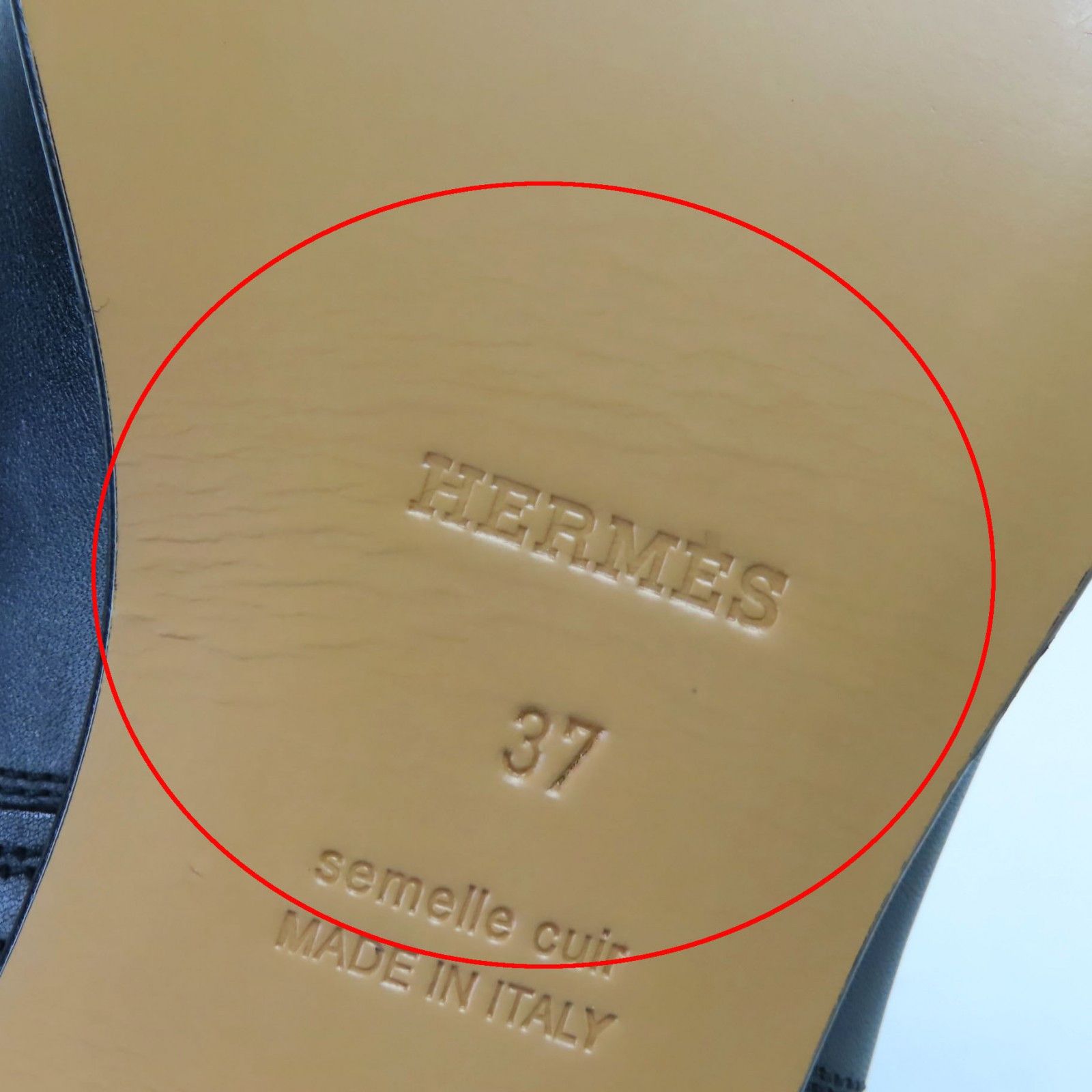 Hermes Hermes Hermes Neo Kelly Buckle Leather Short Boots Leather Shoes DUTY FREE for USA Size ONE SIZE - 13 Thumbnail