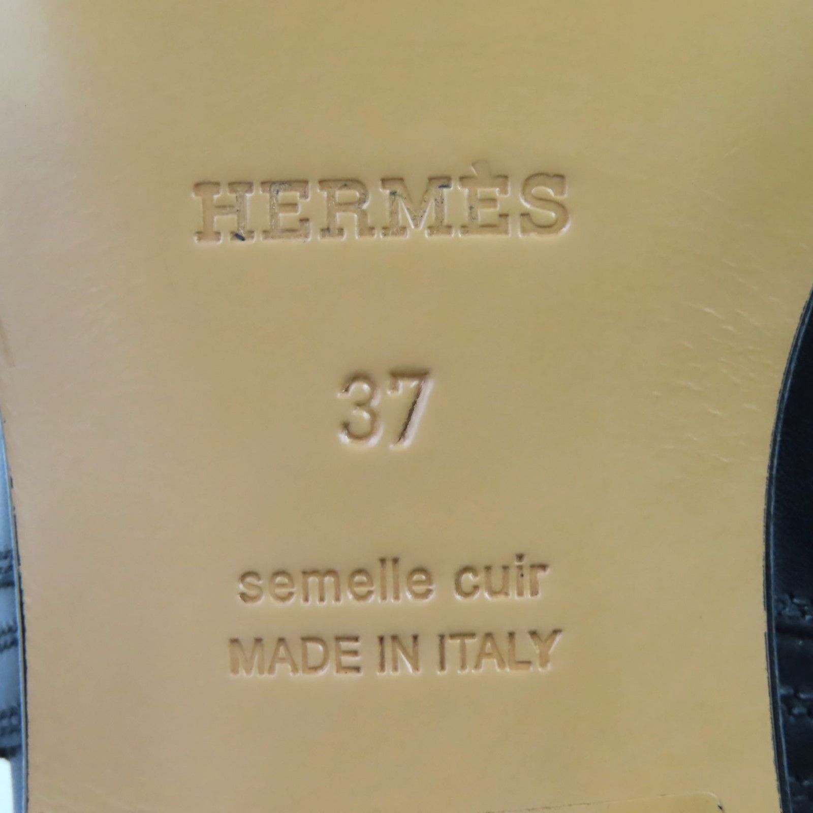 Hermes Hermes Hermes Neo Kelly Buckle Leather Short Boots Leather Shoes DUTY FREE for USA Size ONE SIZE - 11 Thumbnail