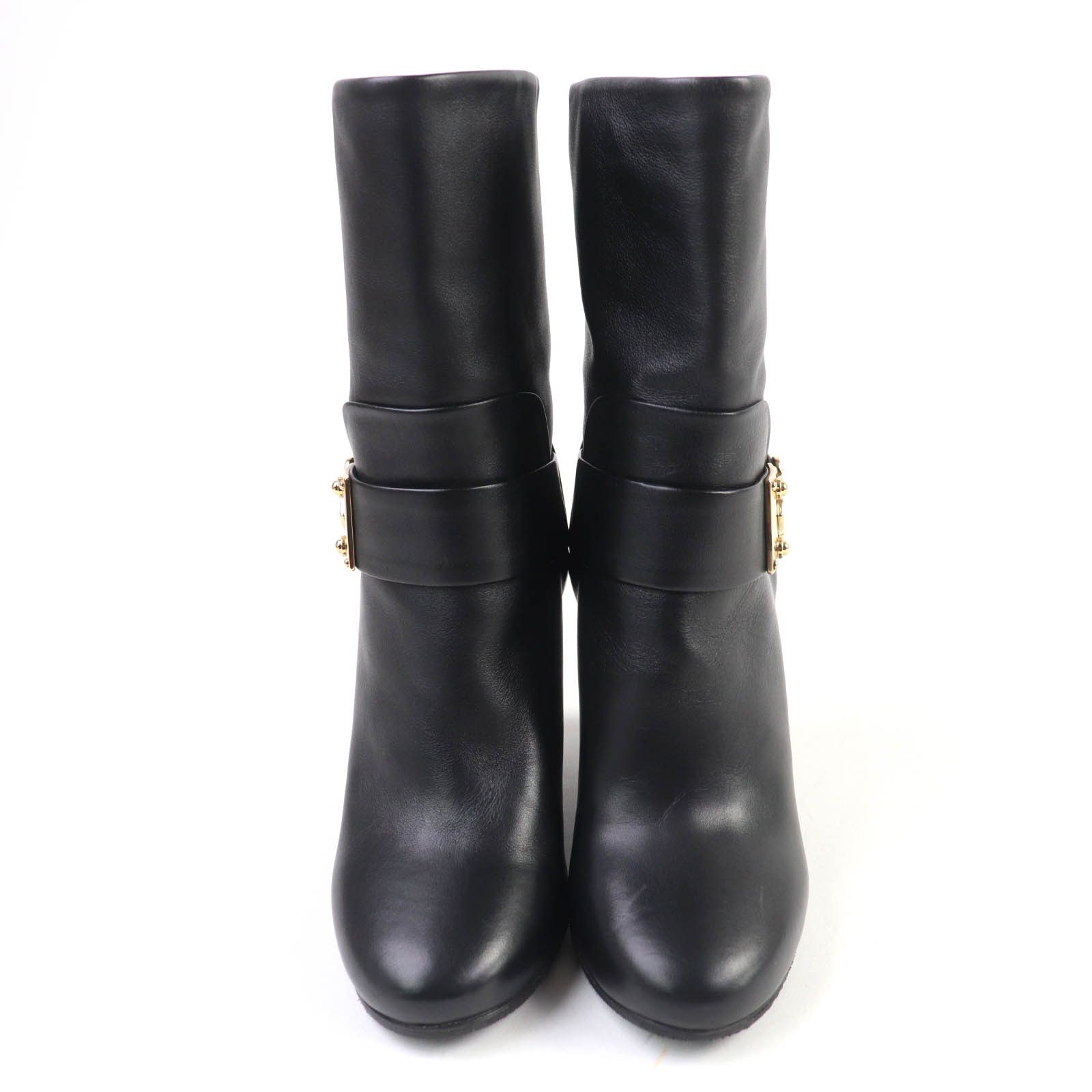 Louis Vuitton Louis Vuitton Louis Vuitton Leather Short Boots Leather Shoes DUTY FREE for USA Size ONE SIZE - 3 Thumbnail