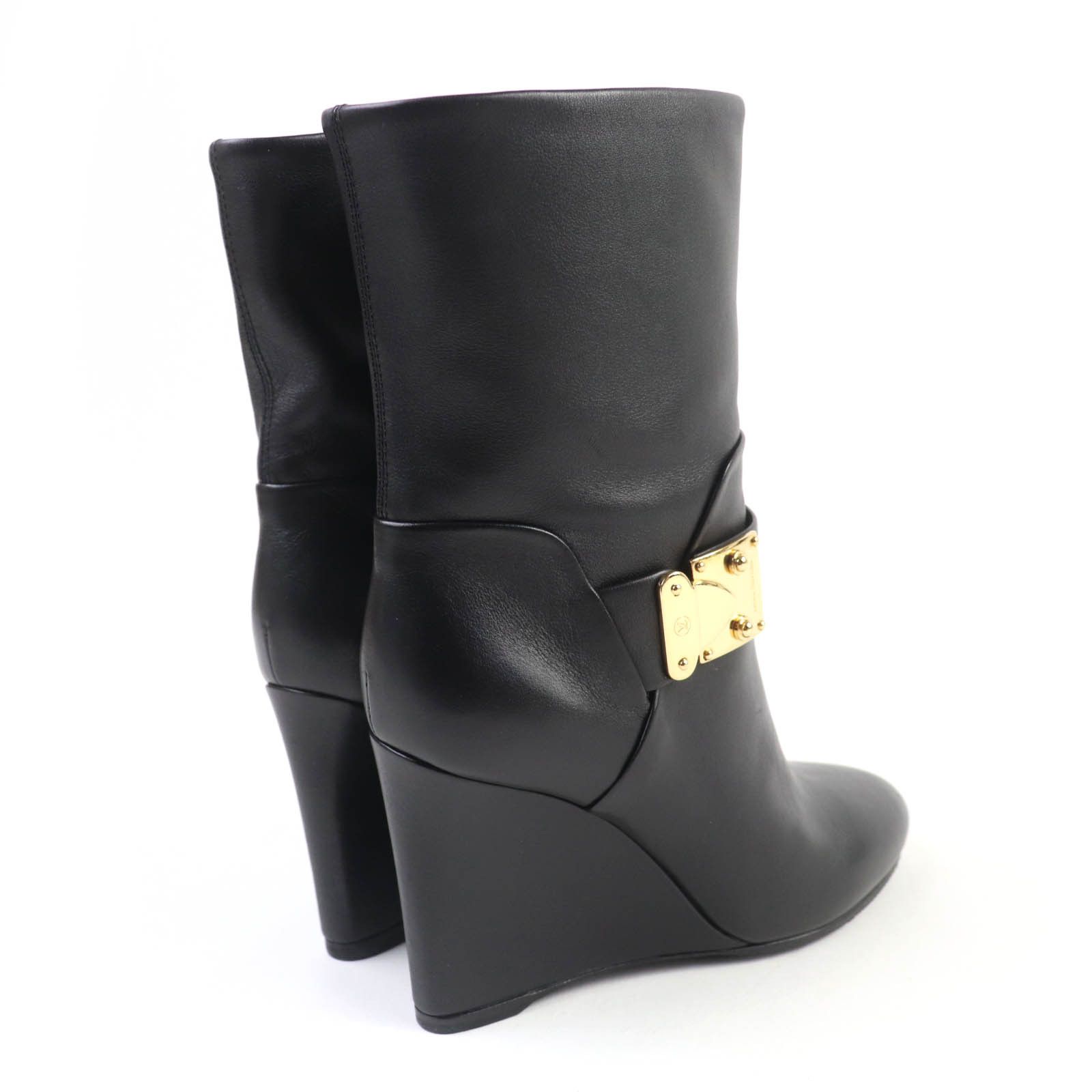 Louis Vuitton Louis Vuitton Louis Vuitton Leather Short Boots Leather Shoes DUTY FREE for USA Size ONE SIZE - 2 Thumbnail