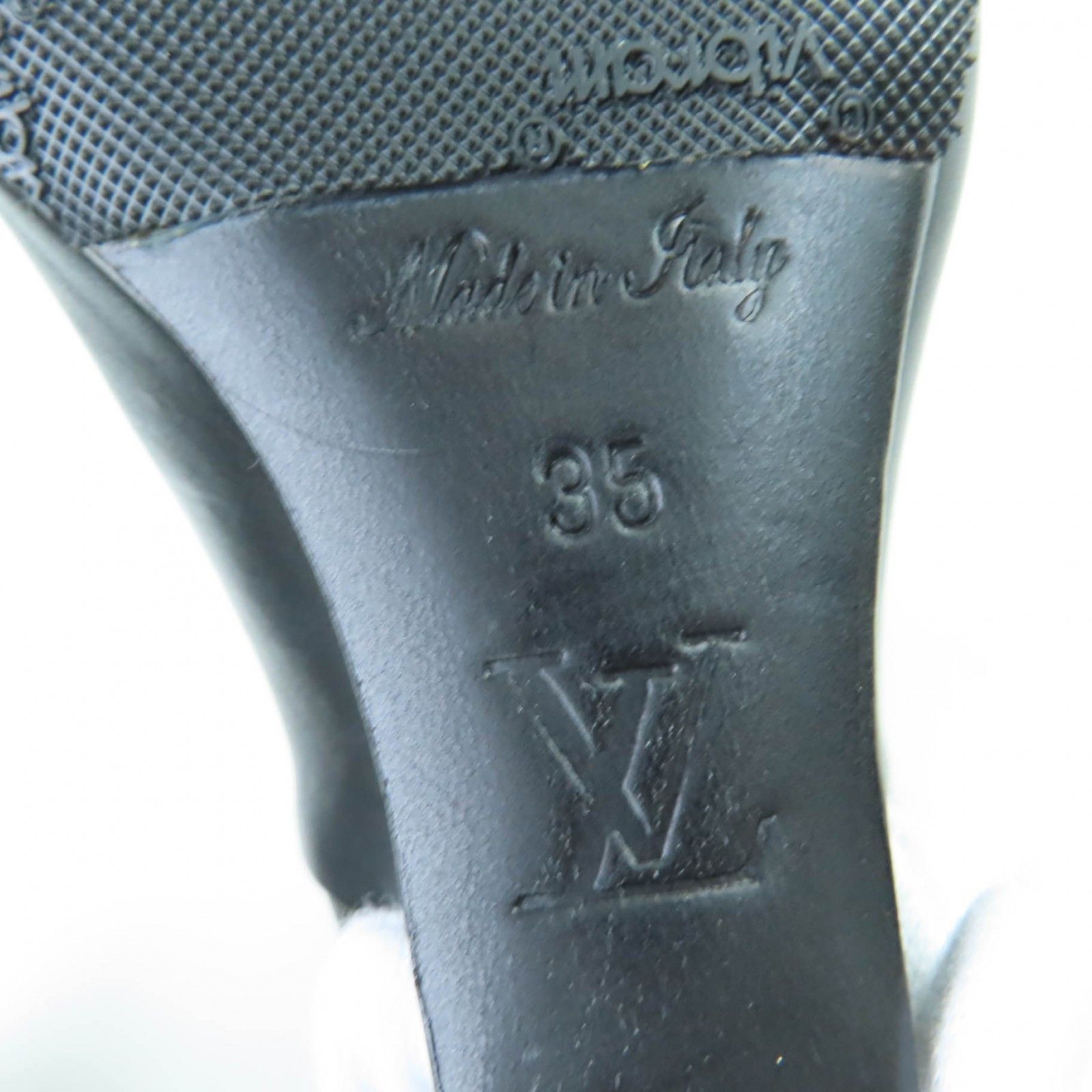 Louis Vuitton Louis Vuitton Louis Vuitton Leather Short Boots Leather Shoes DUTY FREE for USA Size ONE SIZE - 11 Thumbnail