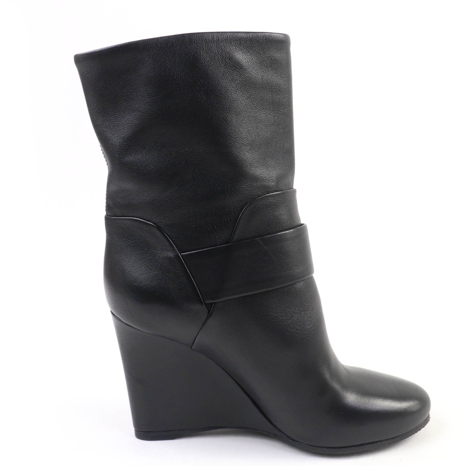 Louis Vuitton Louis Vuitton Louis Vuitton Leather Short Boots Leather Shoes DUTY FREE for USA Size ONE SIZE - 5 Thumbnail