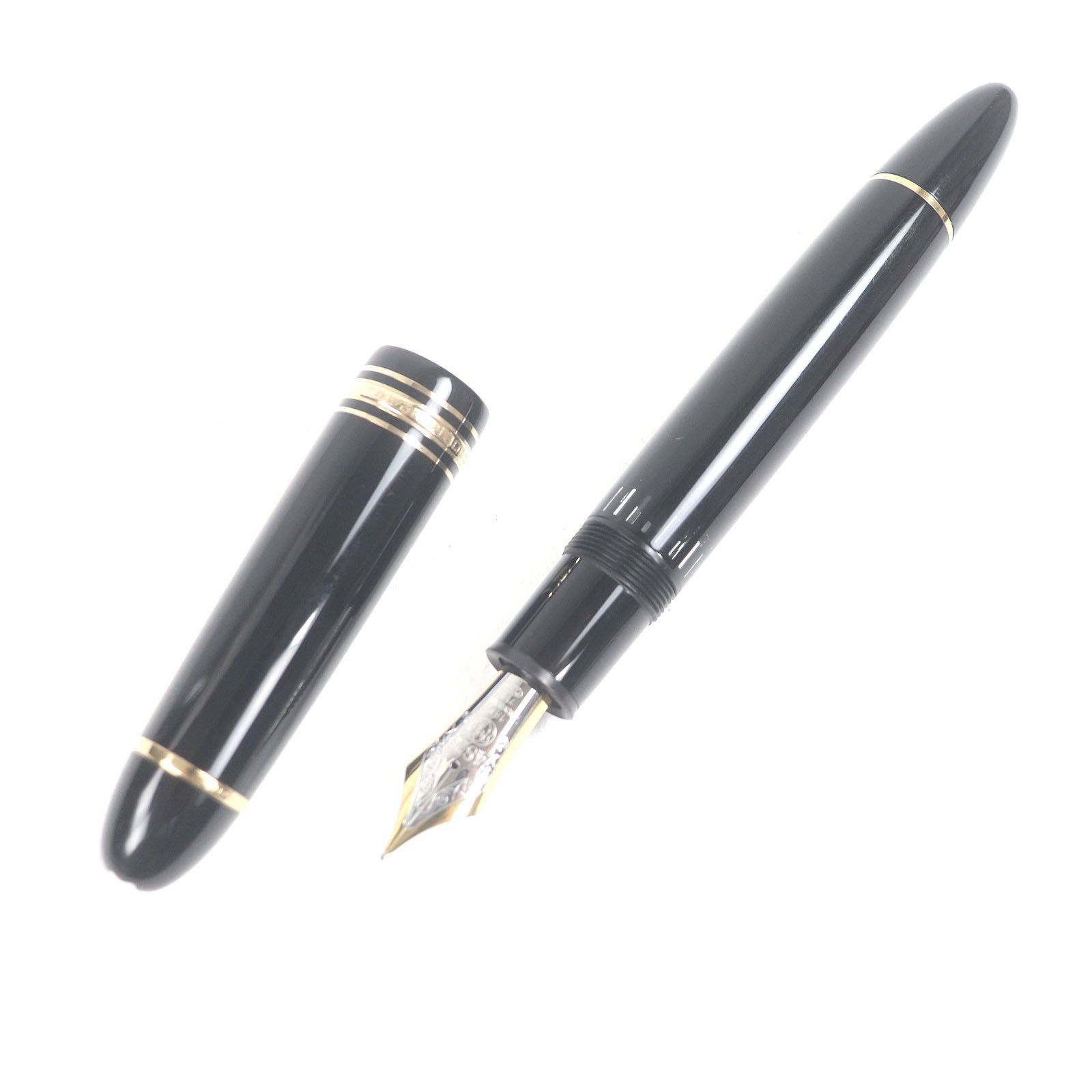 Montblanc Montblanc Montblanc Meisterstück Au750 Fountain Pen Metal Pen DUTY FREE for USA Size ONE SIZE - 2 Thumbnail