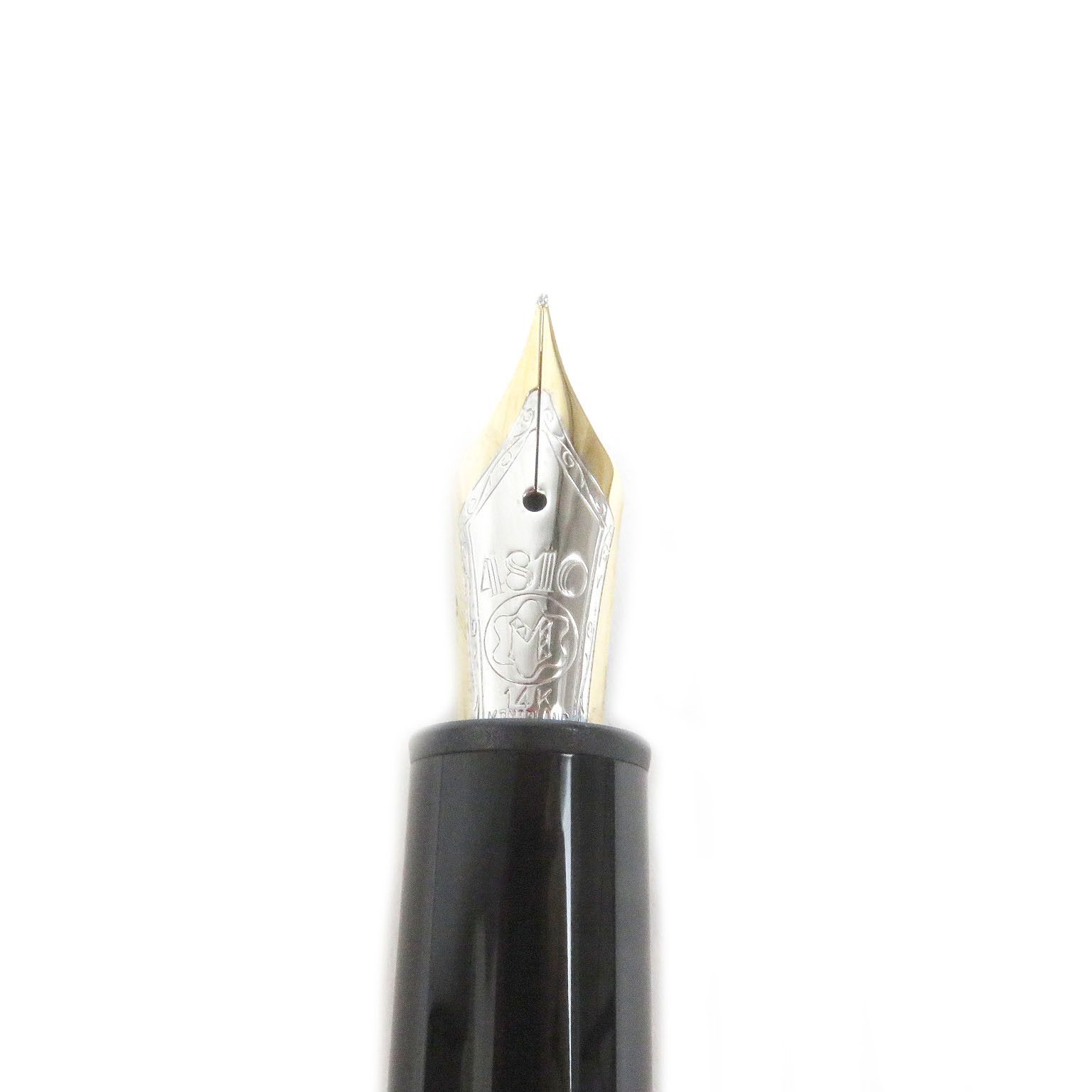 Montblanc Montblanc Montblanc Meisterstück 14K Fountain Pen Metal Pen DUTY FREE for USA Size ONE SIZE - 4 Thumbnail