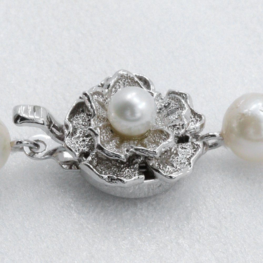 Other Other Pearl Silver Necklace Metal Necklace DUTY FREE for USA Size ONE SIZE - 5 Thumbnail