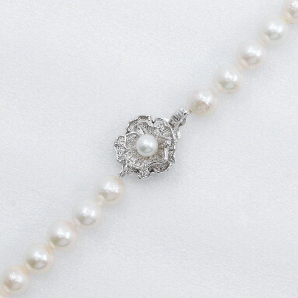 Other Other Pearl Silver Necklace Metal Necklace DUTY FREE for USA Size ONE SIZE - 4 Thumbnail