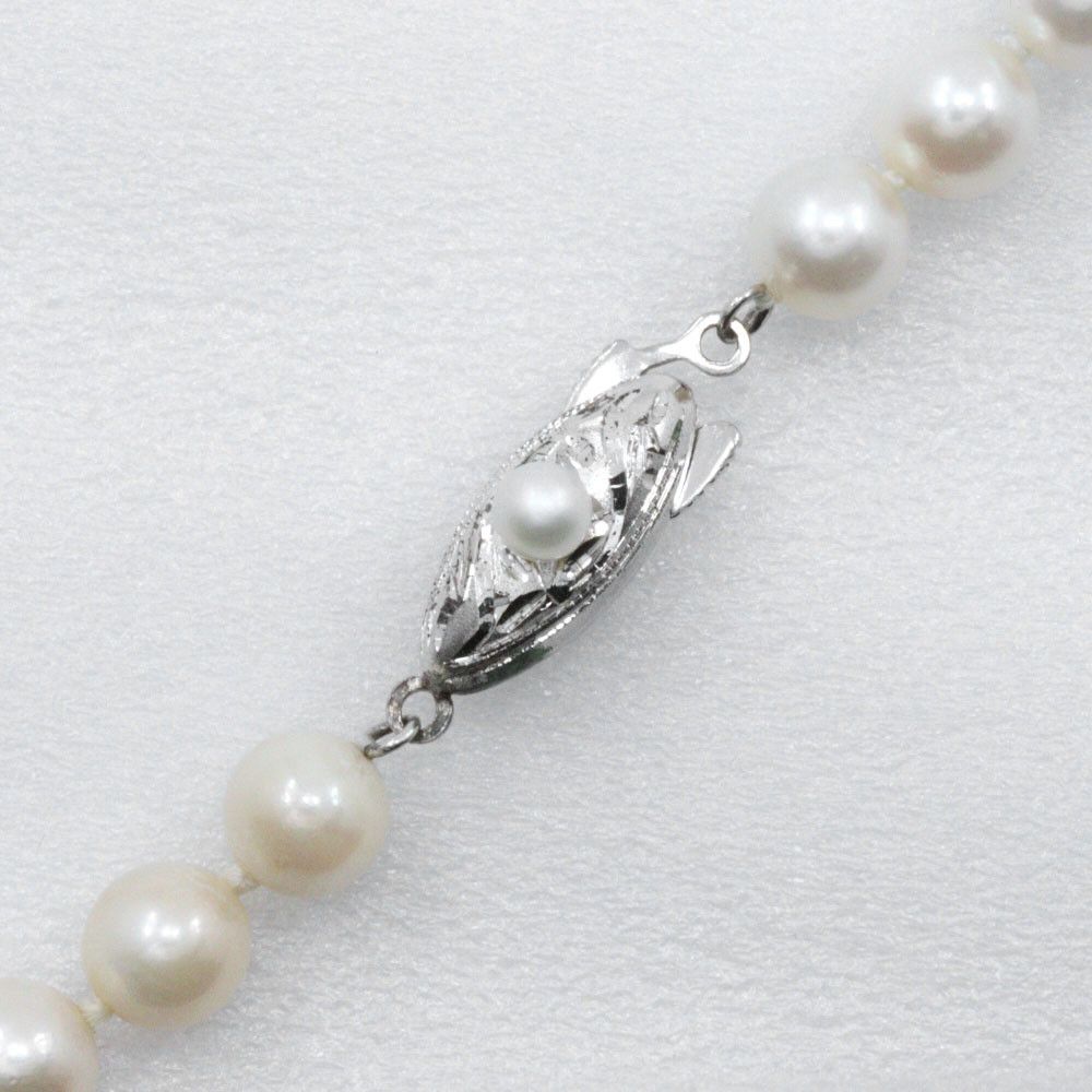 Other Other Pearl Silver Necklace Metal Necklace DUTY FREE for USA Size ONE SIZE - 4 Thumbnail