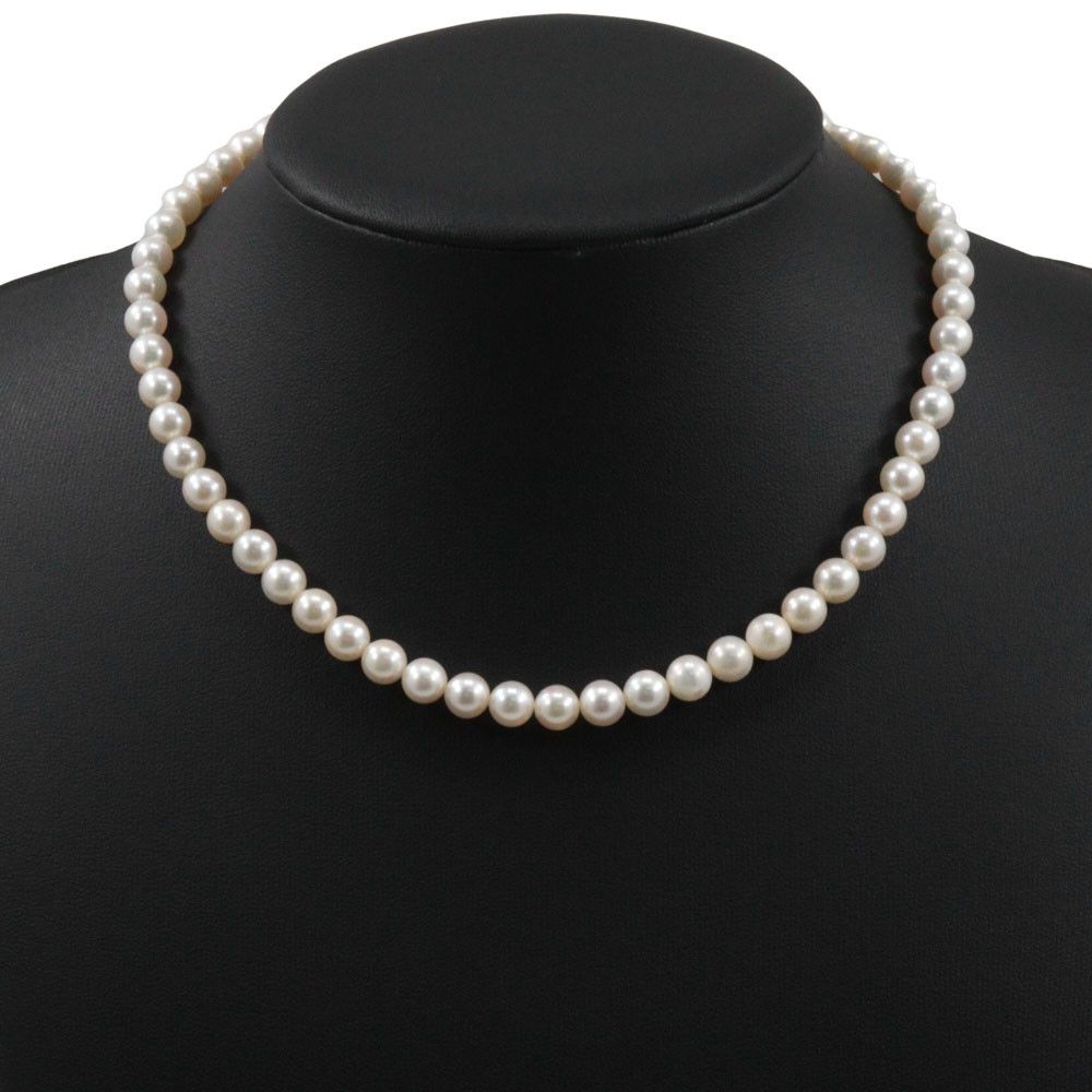 Other Other Pearl Silver Necklace Metal Necklace DUTY FREE for USA Size ONE SIZE - 2 Thumbnail