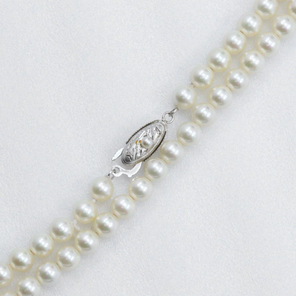 Other Other Pearl Silver Long Necklace Metal Necklace DUTY FREE for USA Size ONE SIZE - 4 Thumbnail