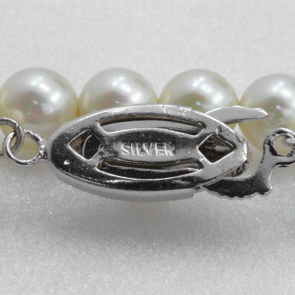 Other Other Pearl Silver Long Necklace Metal Necklace DUTY FREE for USA Size ONE SIZE - 7 Thumbnail