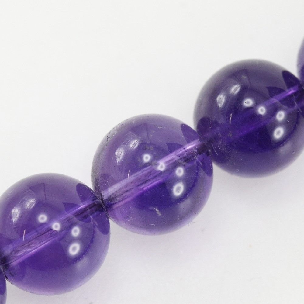 Other Other Amethyst Silver Necklace Metal Necklace DUTY FREE for USA Size ONE SIZE - 9 Thumbnail