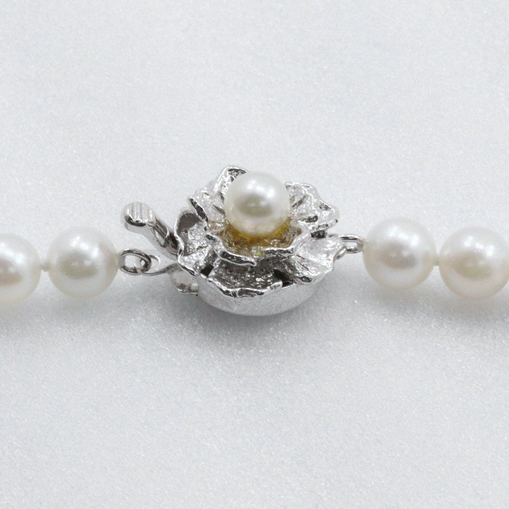 Other Other Pearl Silver Necklace Metal Necklace DUTY FREE for USA Size ONE SIZE - 5 Thumbnail
