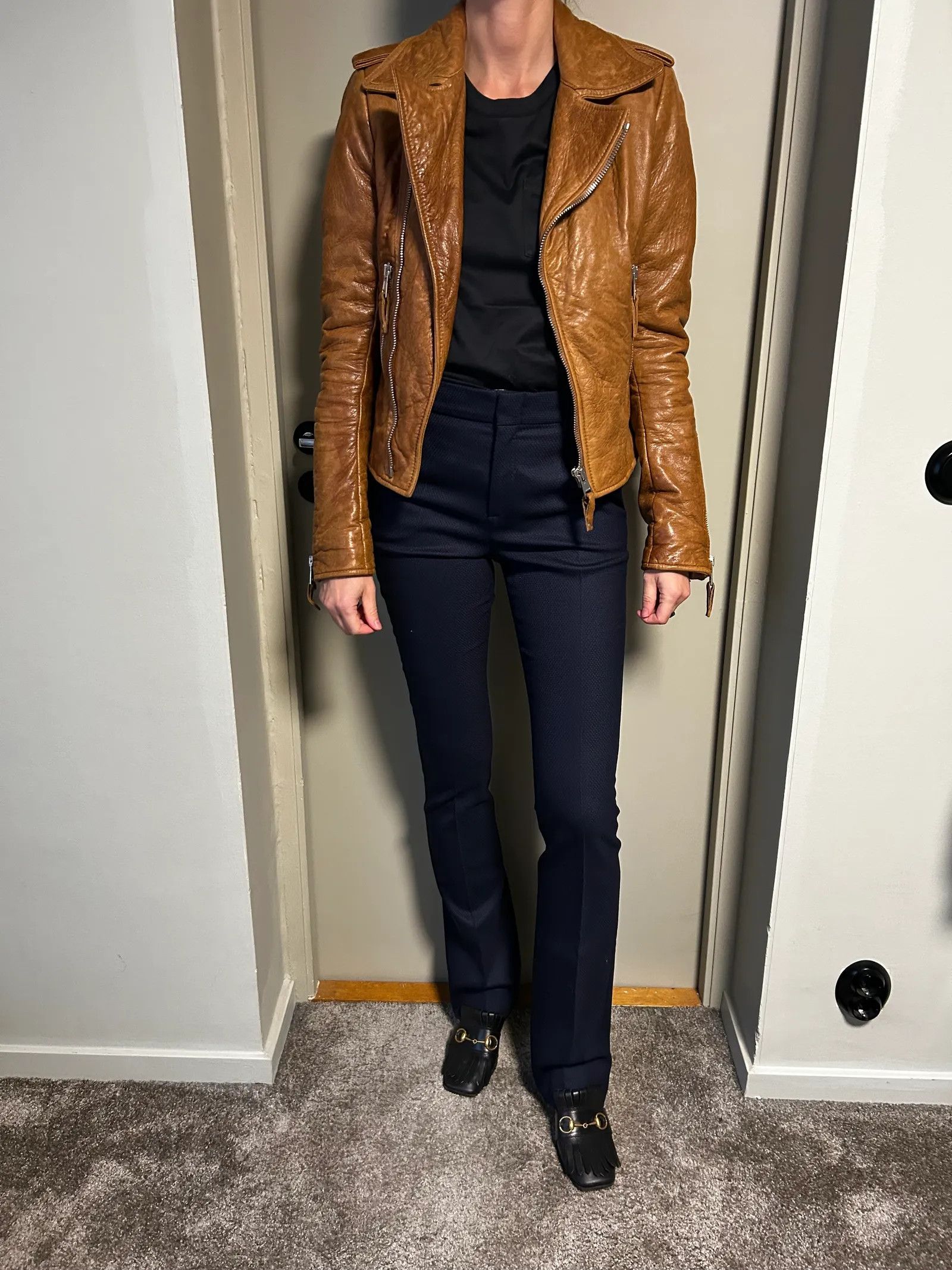 Balenciaga Balenciaga Leather Jacket Size M / US 6-8 / IT 42-44 - 5 Thumbnail