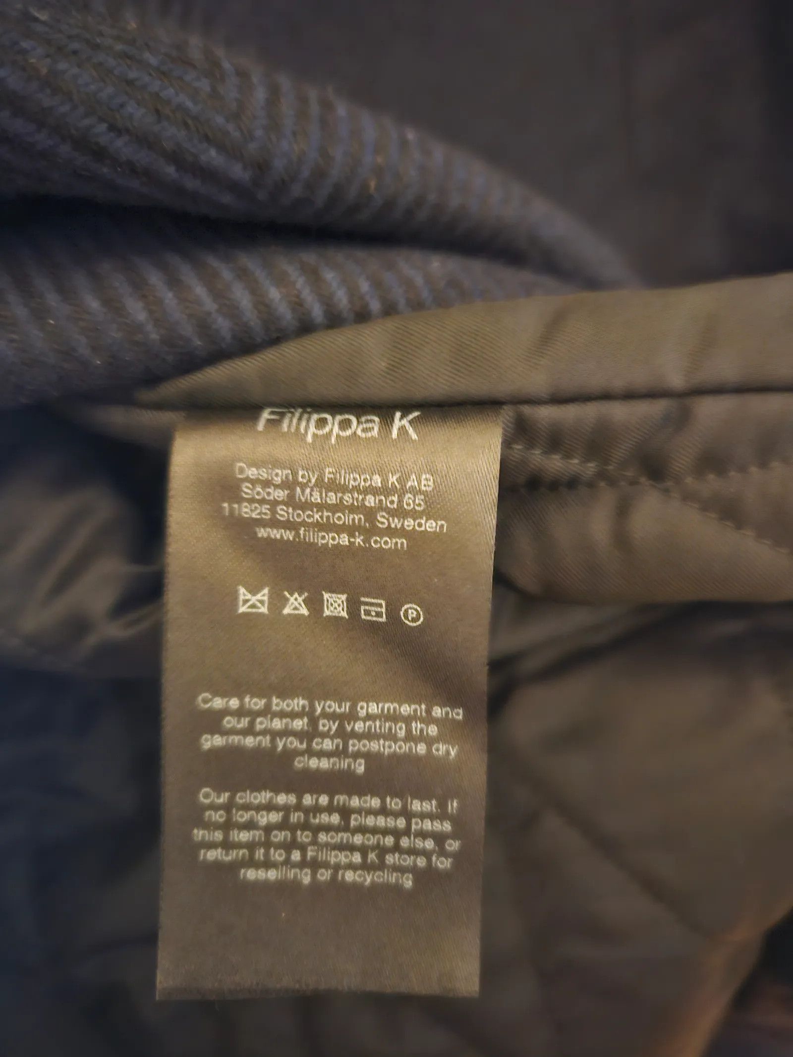 Filippa K Filippa K Ross Herringbone Coat Size US L / EU 52-54 / 3 - 3 Thumbnail