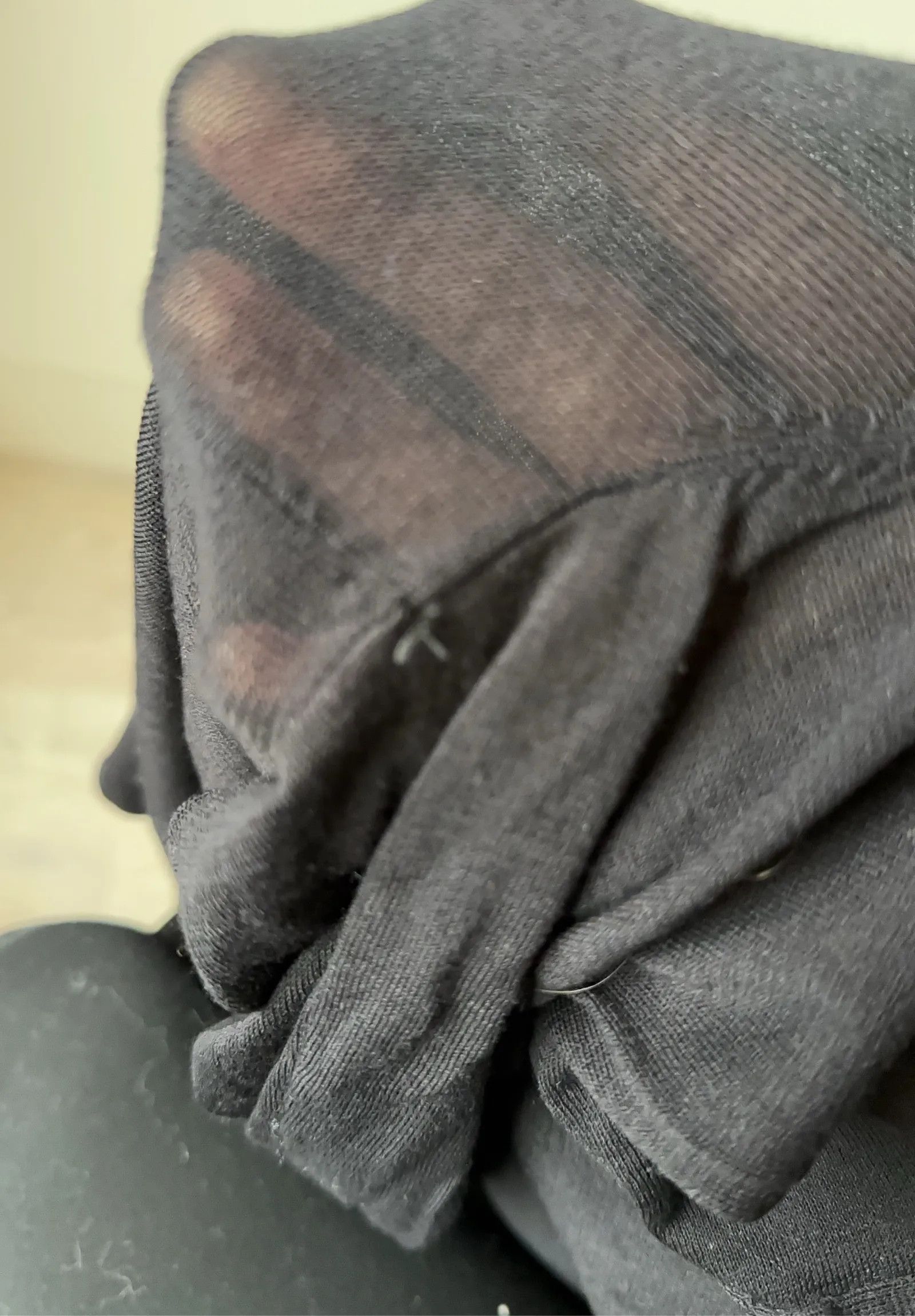 Cos Cos V-ringar lätt transparent tröja Sweater Size S / US 4 / IT 40 - 6 Thumbnail