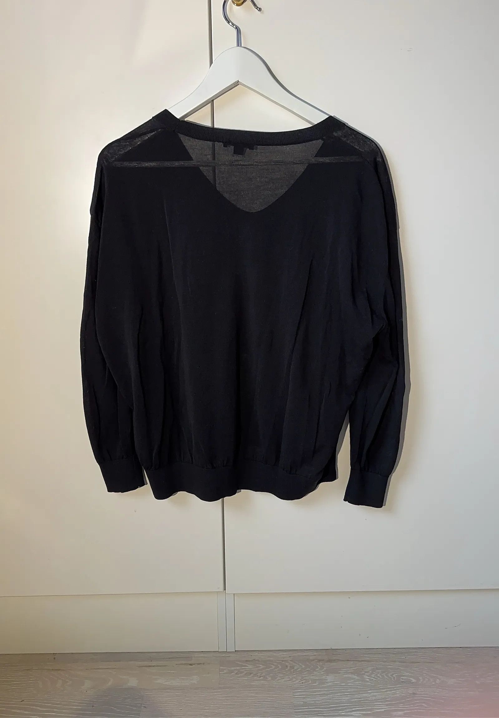 Cos Cos V-ringar lätt transparent tröja Sweater Size S / US 4 / IT 40 - 4 Thumbnail