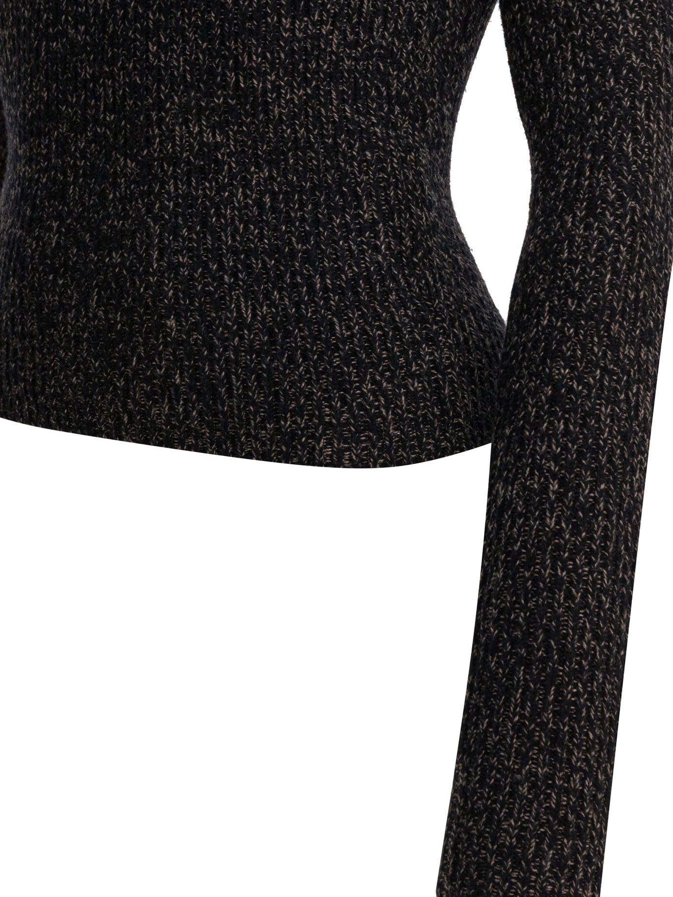 Max Mara Max Mara Wool And Cashmere Mouliné Turtleneck Sweater tag size S Women - USA Duties Paid Size S / US 4 / IT 40 - 4 Thumbnail