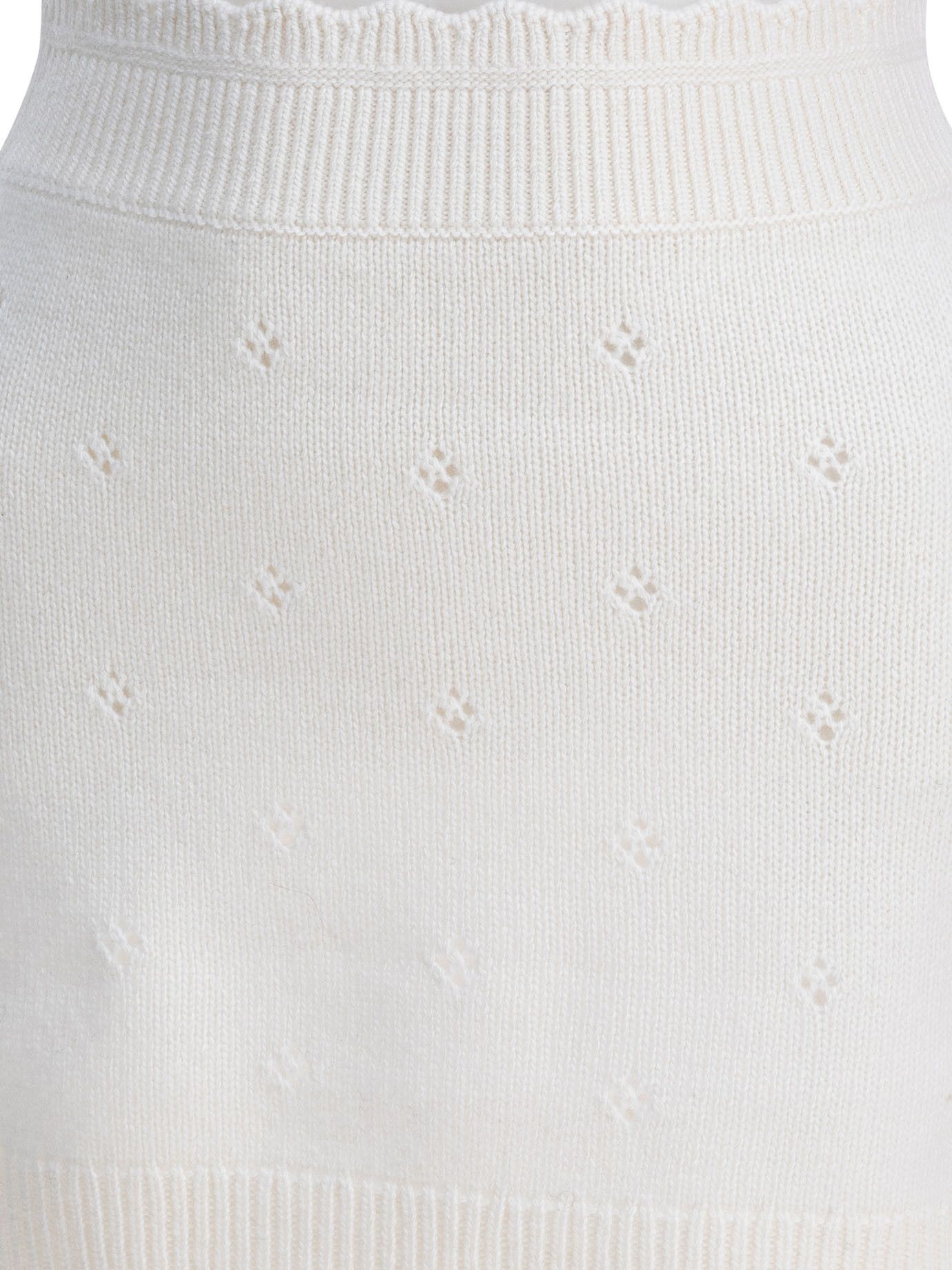 Chloe Chloé Openwork Wool And Cashmere Miniskirt tag size M Women - USA Duties Paid Size 30" / US 8 / IT 44 - 4 Thumbnail