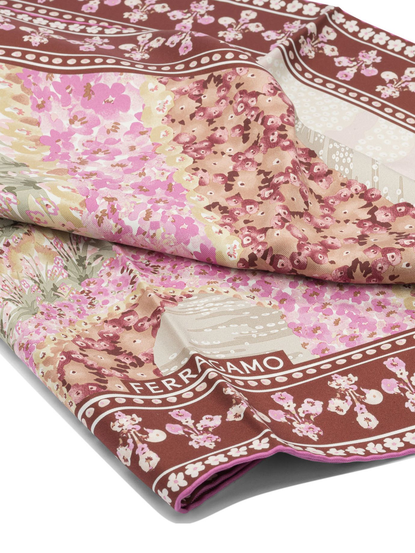 Salvatore Ferragamo Fiorenza Scarf Size ONE SIZE - 2 Thumbnail