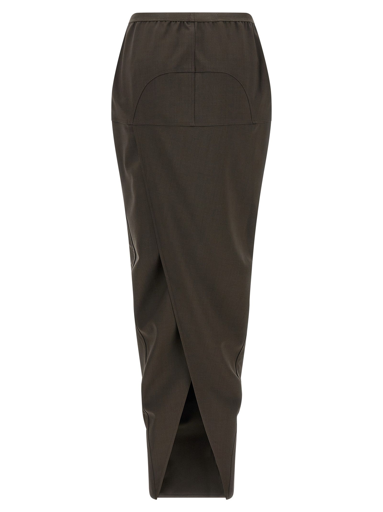 Rick Owens 'Soft Pillar Long' Skirt Size 28" / US 6 / IT 42 - 2 Thumbnail