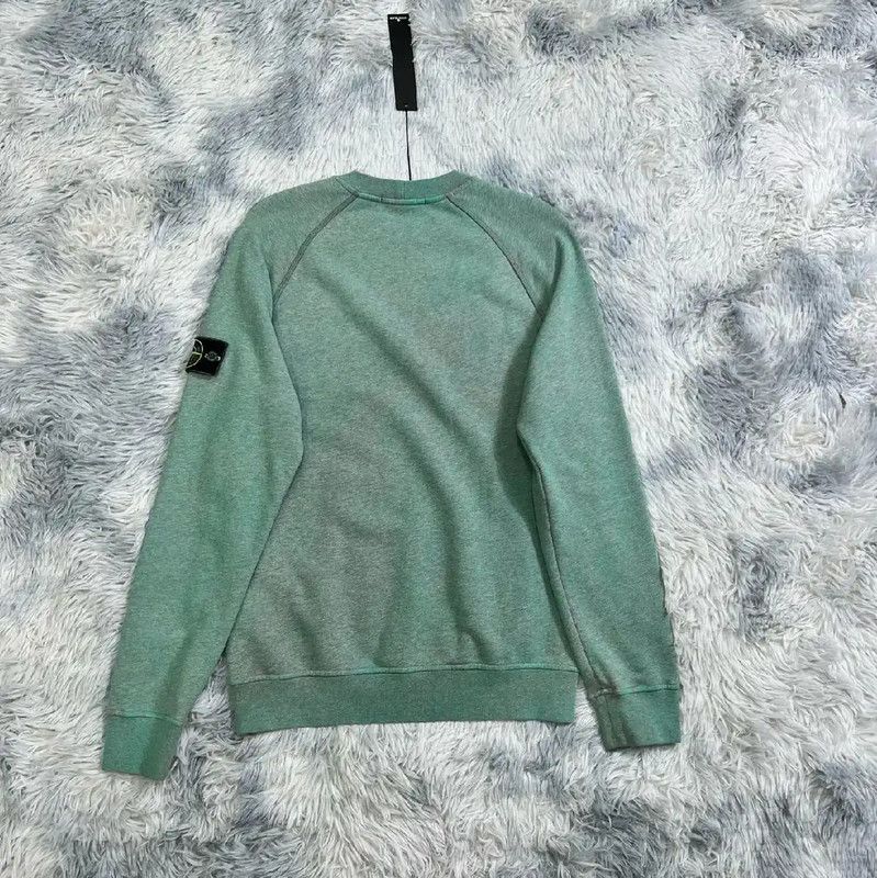 Stone Island Stone Island Men's Light Gray Sweatshirt 0089 Size US S / EU 44-46 / 1 - 2 Thumbnail