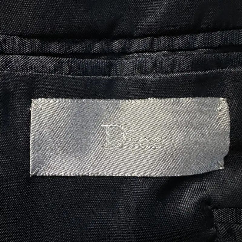 Dior Dior Black Wool Long-Sleeve Coat for Men 0089 Size US M / EU 48-50 / 2 - 4 Thumbnail