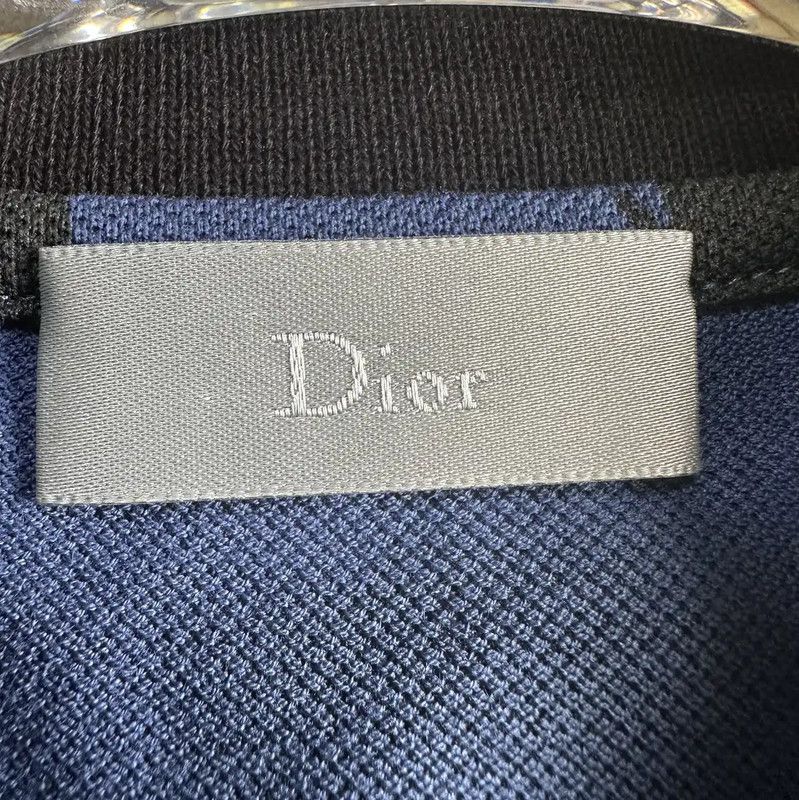Dior Dior Blue Cotton Logo Polo for Men 0089 Size US S / EU 44-46 / 1 - 3 Thumbnail