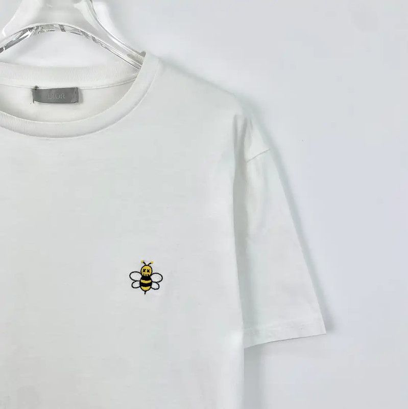 Dior Dior White Cotton Men's T-shirt 0089 Size US XS / EU 42 / 0 - 3 Thumbnail