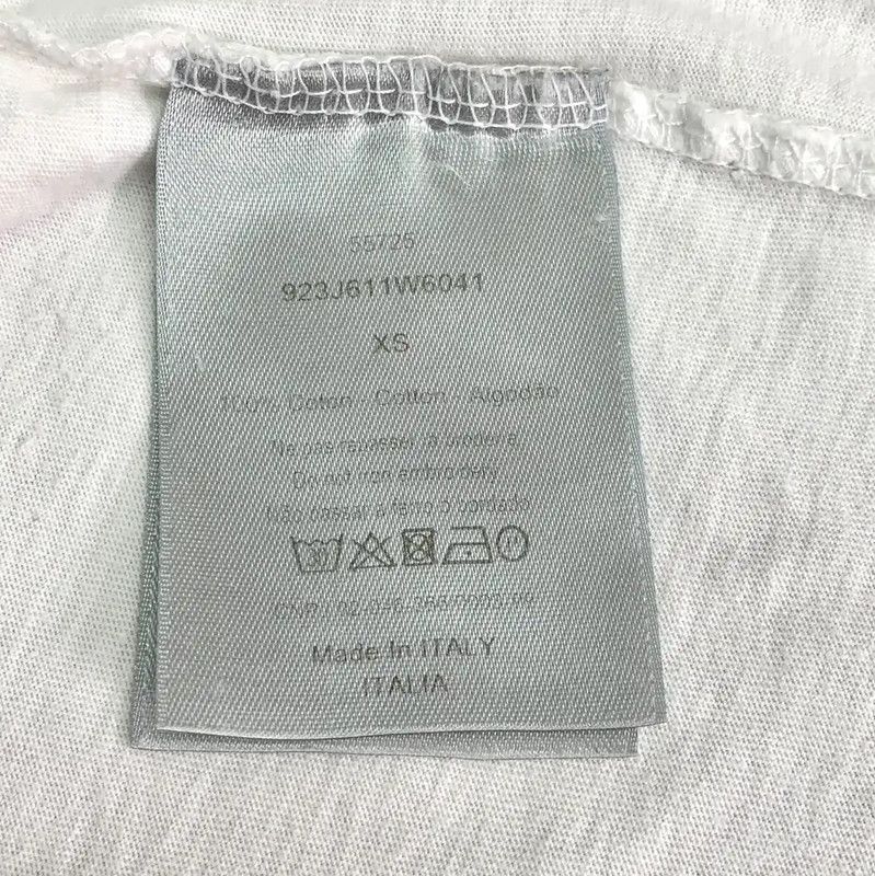 Dior Dior White Cotton Men's T-shirt 0089 Size US XS / EU 42 / 0 - 6 Thumbnail