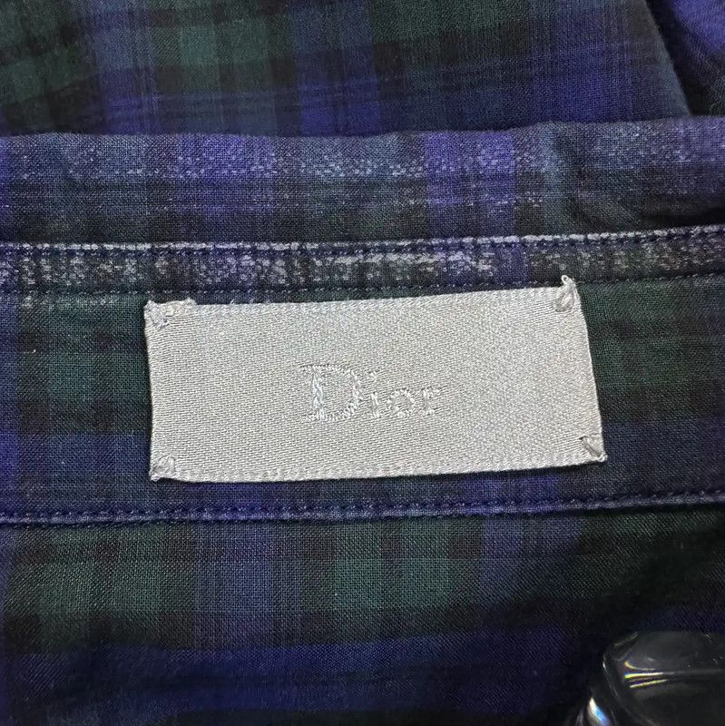 Dior Dior Men's Short Sleeve Cotton Shirt 0089 Size US XL / EU 56 / 4 - 6 Thumbnail