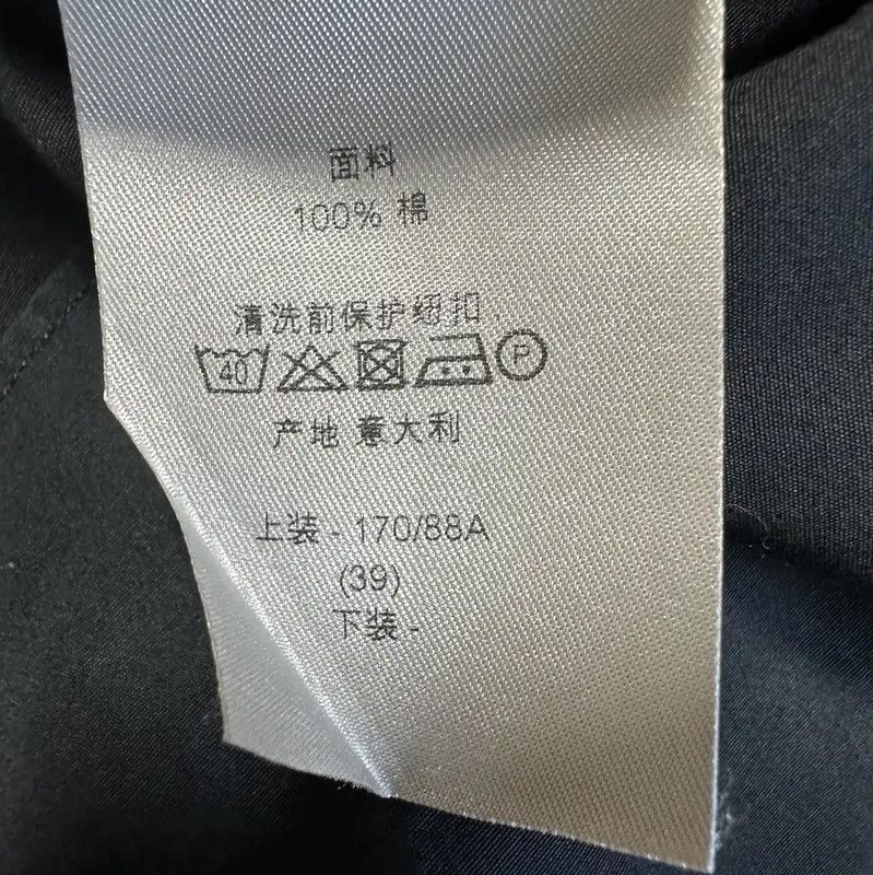 Dior Dior Black Cotton Short Sleeve Shirt 0089 Size US M / EU 48-50 / 2 - 5 Thumbnail