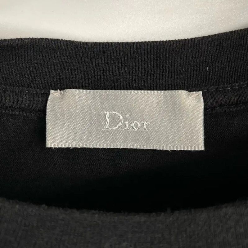 Dior Dior Black Cotton Short Sleeve T-Shirt 0089 Size US M / EU 48-50 / 2 - 4 Thumbnail