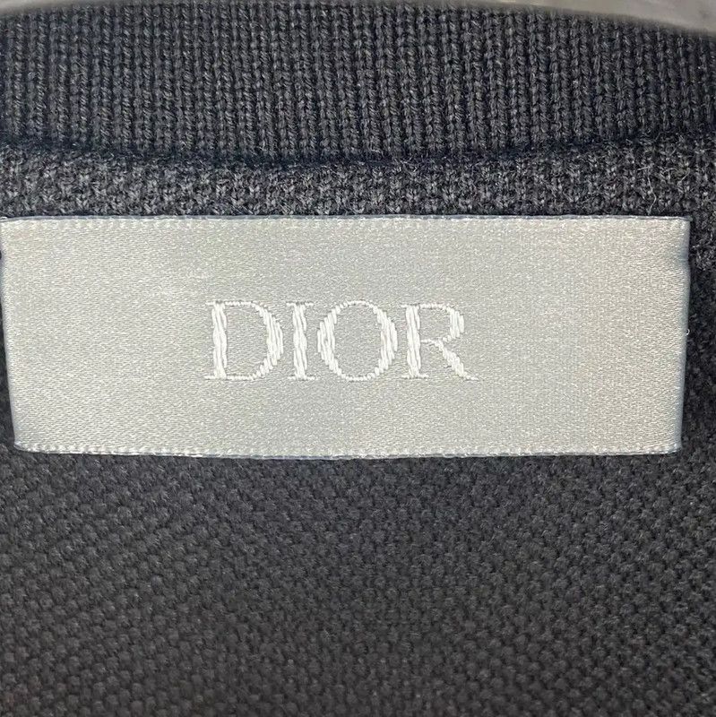 Dior Dior Men's Summer Black Cotton Polo 0089 Size US S / EU 44-46 / 1 - 3 Thumbnail