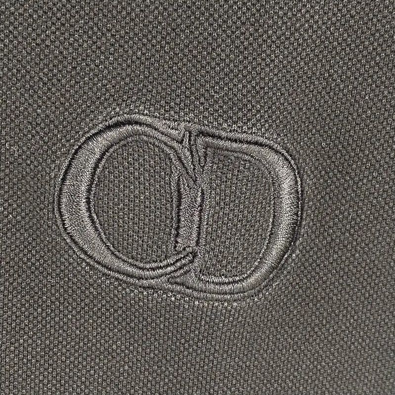 Dior Dior Men's Summer Black Cotton Polo 0089 Size US S / EU 44-46 / 1 - 5 Thumbnail