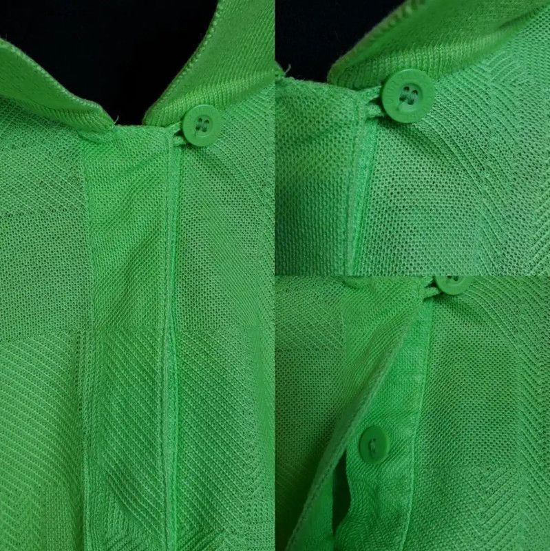 Dior Dior Men's Short Sleeve Green Polo Shirt 0089 Size US L / EU 52-54 / 3 - 5 Thumbnail