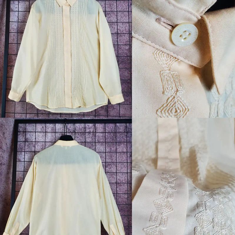 Dior Dior Men's Short Sleeve Embroidered Shirt 0089 Size US M / EU 48-50 / 2 - 3 Thumbnail