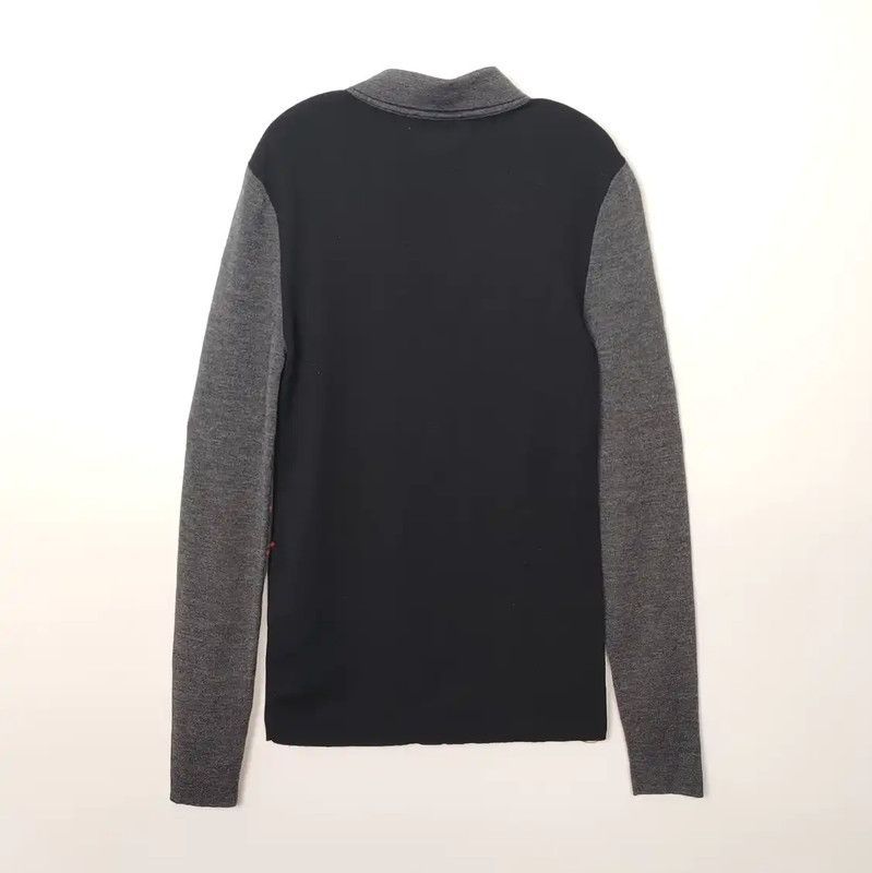 Dior Dior Gray Wool Pullover Sweater for Men 0089 Size US S / EU 44-46 / 1 - 2 Thumbnail