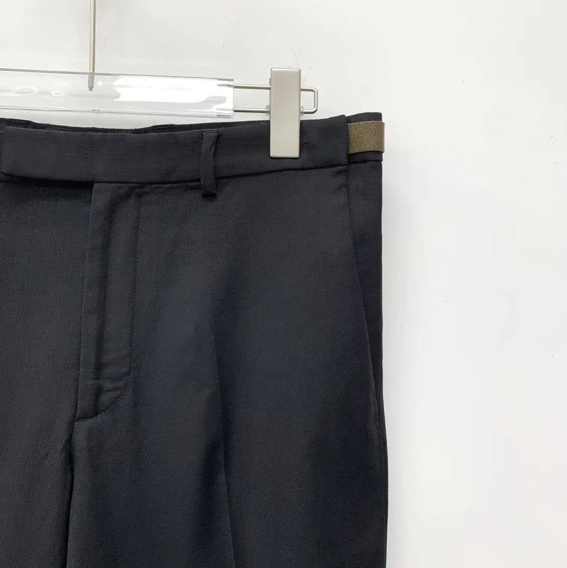 Dior Dior Black Wool Casual Trousers for Men 0089 Size US 28 / EU 44 - 3 Thumbnail
