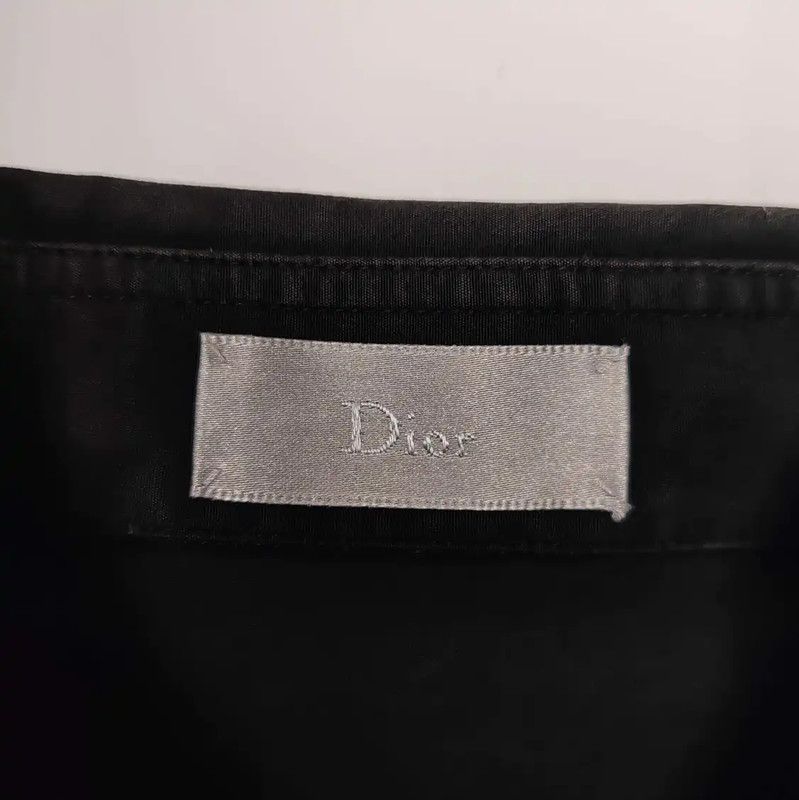 Dior Dior Black Cotton Long Sleeve Shirt for Men 0089 Size US S / EU 44-46 / 1 - 3 Thumbnail