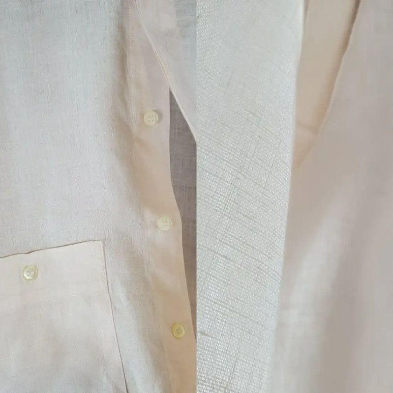 Dior Dior Summer Pink Linen Short Sleeve Shirt 0089 Size US L / EU 52-54 / 3 - 8 Thumbnail