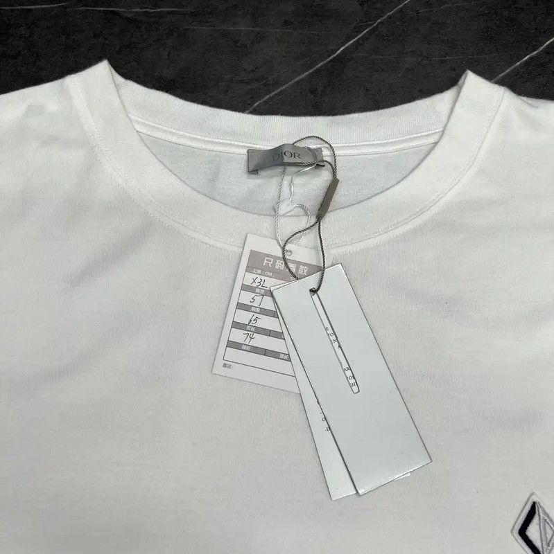 Dior Dior White Men's T-Shirt 0089 Size US M / EU 48-50 / 2 - 4 Thumbnail
